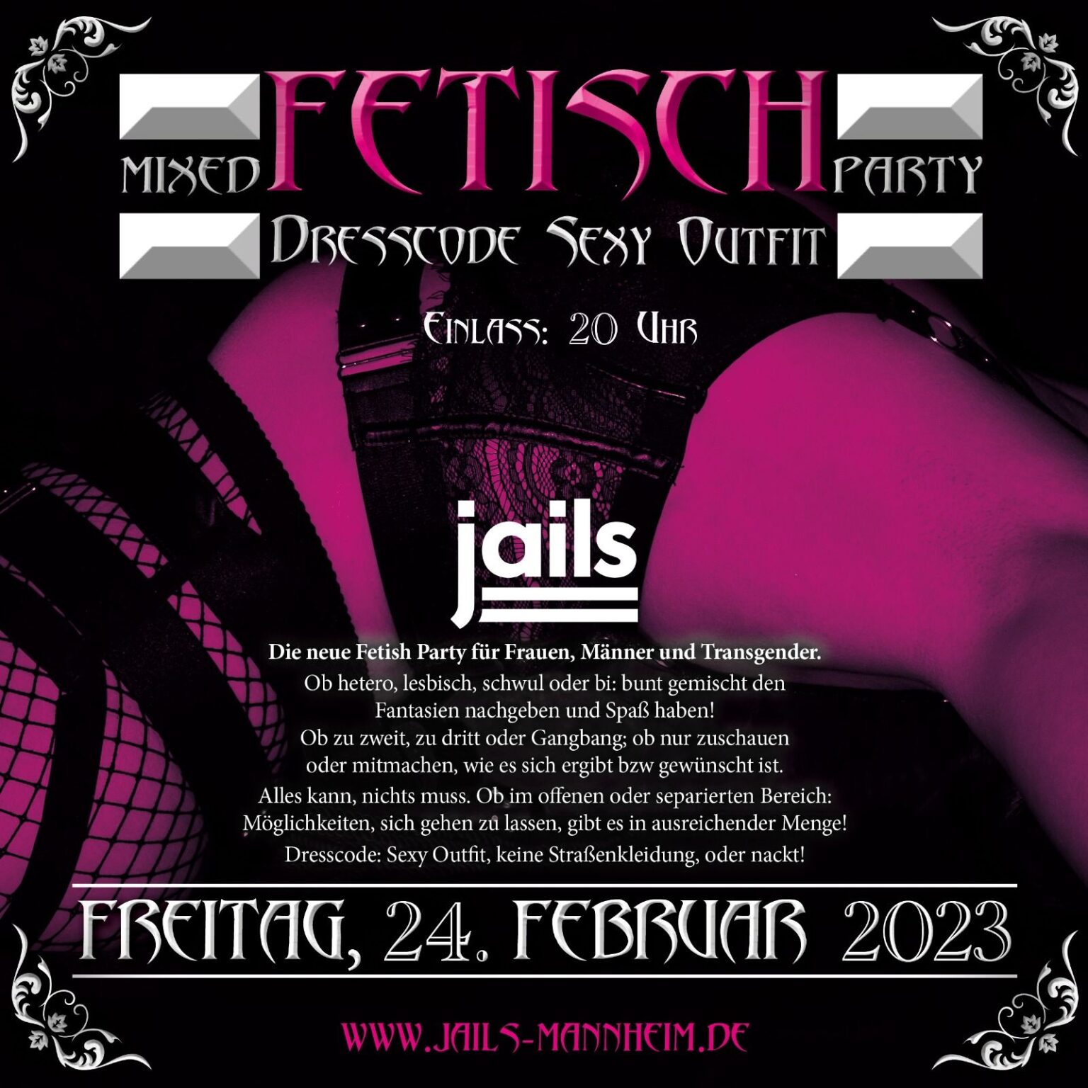 Mixed Fetisch Party – Jails Mannheim